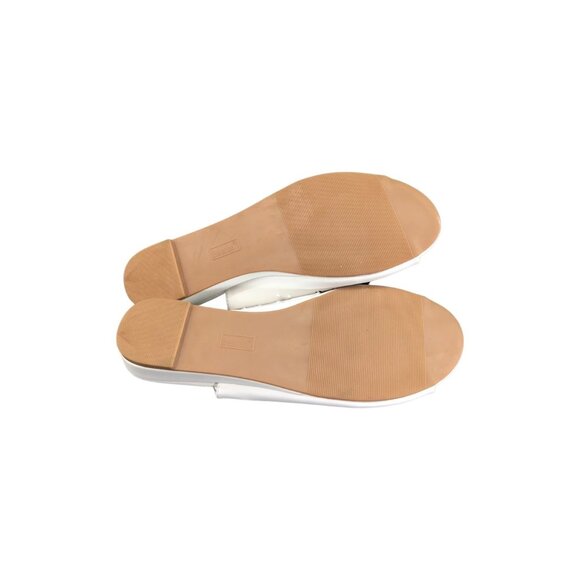 Beacon Comfort-Well Shoes 10 M Slingback Cut Out Sandal White New - Picture 9 of 9